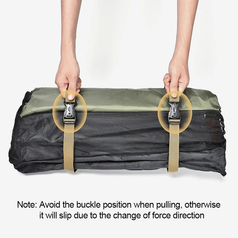 2/4Pcs Outdoor Travel Tied Belt Durable Nylon Cargo Tie Down Luggage Lash Belts Strap Camping Hiking Cargo Storage Straps Buckle