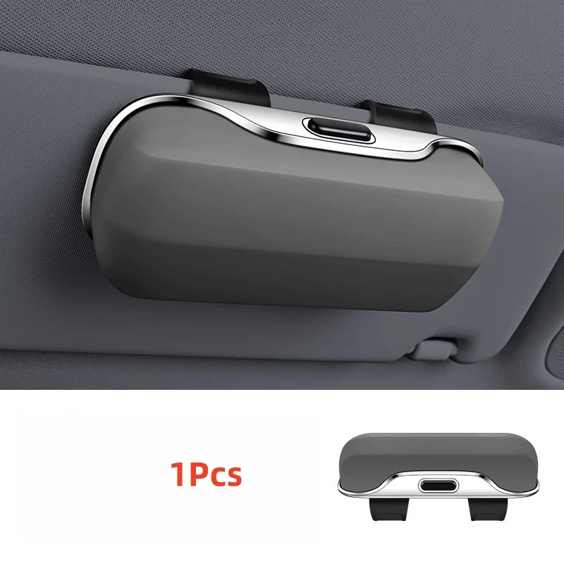 For Car visor eyeglasses case car interior main driver eyeglasses clip sunglasses organizer eyeglasses holder