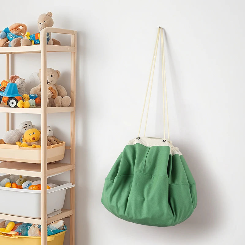 Pouch Bag Round Zhejiang Living Room None Cotton Folding Storage Bags Bags New