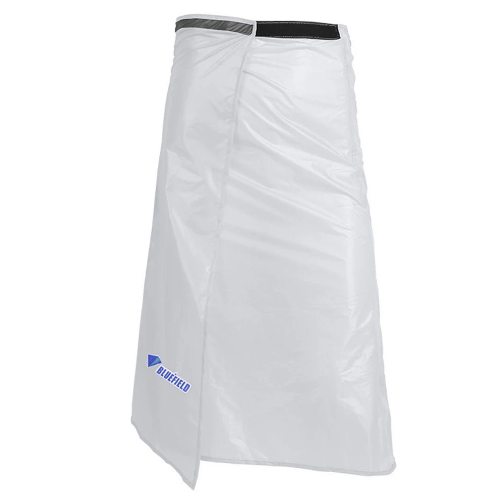 Lightweight Long Rain Kilt Waterproof Skirt Pants Trousers Silicone Coating Rain Gear Rainwear For Outdoor Hiking Camping