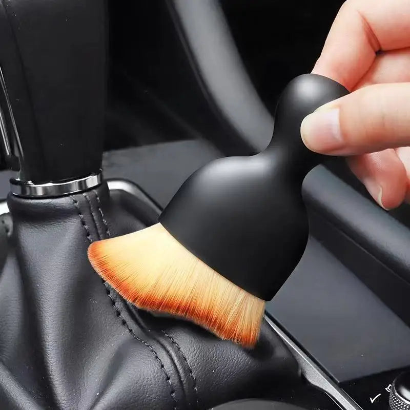 Car Interior Cleaning Brush Auto Center Console Air Outlet Clean Soft Brush Car Crevice Dust Removal Detail Brushes