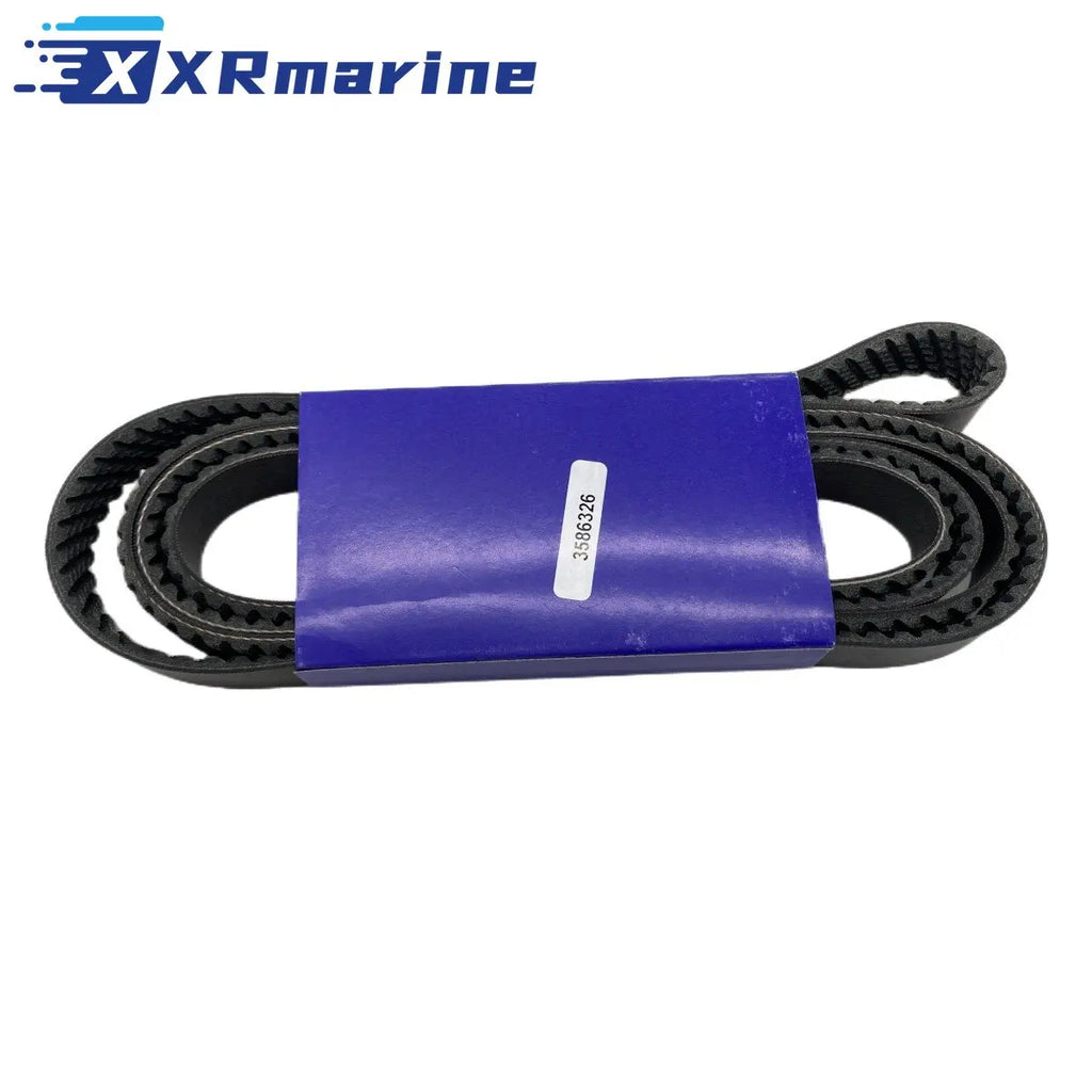 Serpentine Alternator Water Pump Belt 3586326 For Volvo Penta 4.3 5.0 5.7 Gi GXI OSI Marine Engines