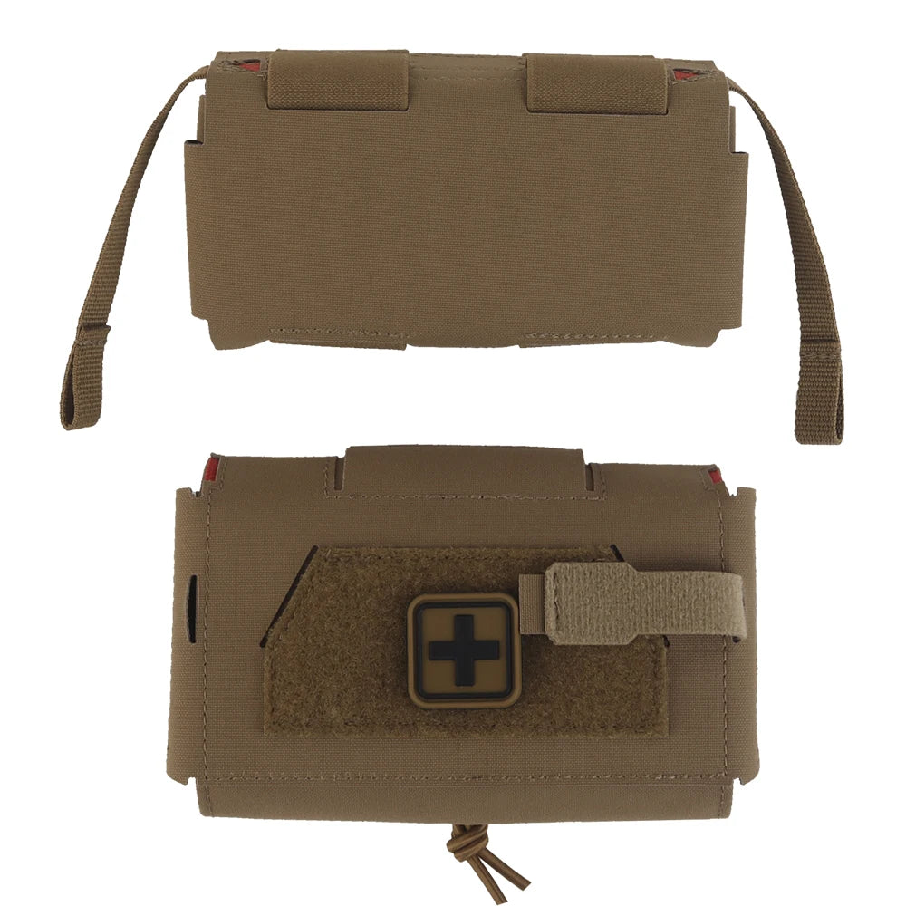 Tactical  MD2 Compact Medical Pouch V3 IFAK First Aid Trauma Kit Outdoors Hunting Camping Patrol Survival Equipment