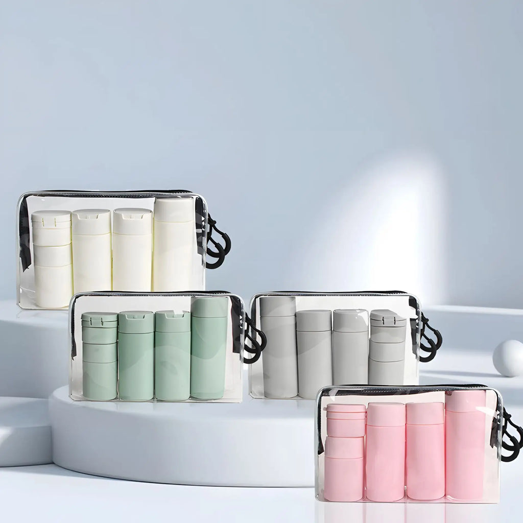 TPU Type PE Cosmetics Sub-bottle Travel Set Shampoo Shower Gel Empty Bottle Lotion Bottle Face Cream Bottle