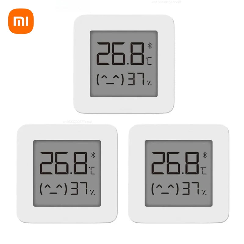 Xiaomi MIJIA Smart Hygrometer Thermometer 2 Bluetooth Wireless Electric Digital Hygrometer Thermograph With Mijia APP Smart Home