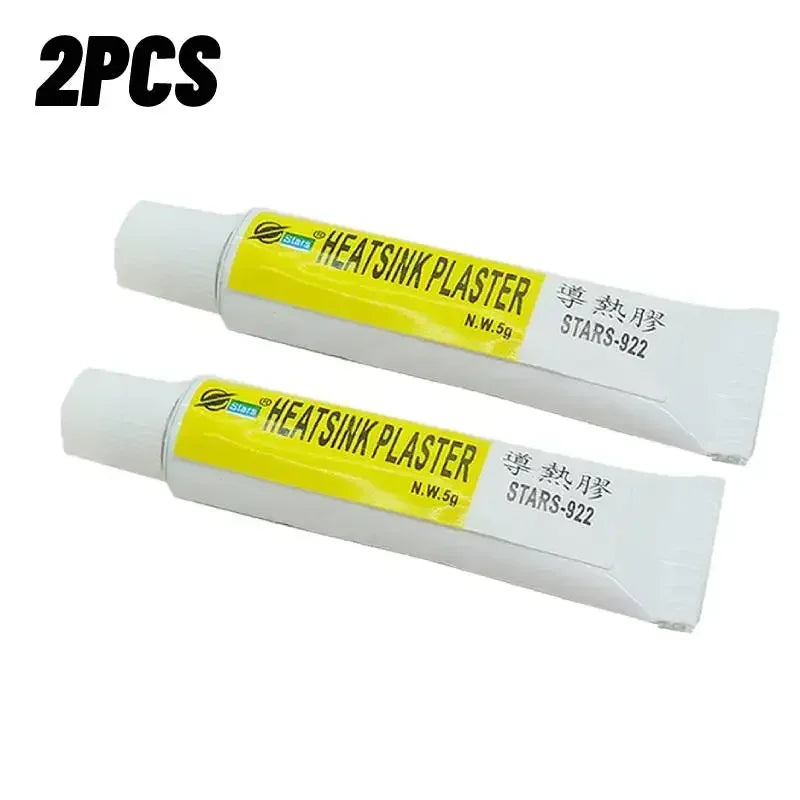 Thermal Paste Bond Adhesive Glue Shoes Strong Sole for Black Silicone Elbow Conductive 5g Plaster Viscous VGA RAM LED IC Pads