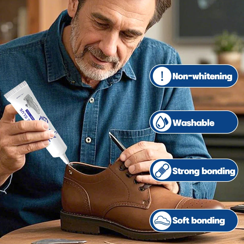 60ml Shoes Glue Strong Shoe-Repairing Adhesive Waterproof Shoe Repair Glue Shoemaker Professional Sole Fix Glue Clear Sealant