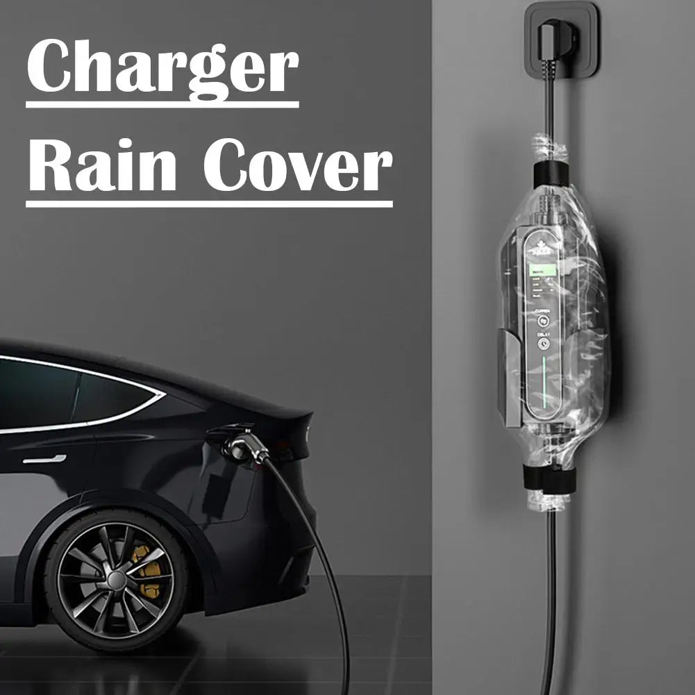 Multi-purpose Waterproof Charger Rain Cover Electric Car Dustproof Box Waterproof Bag Plug Row Motor Vehicle Plug Protector