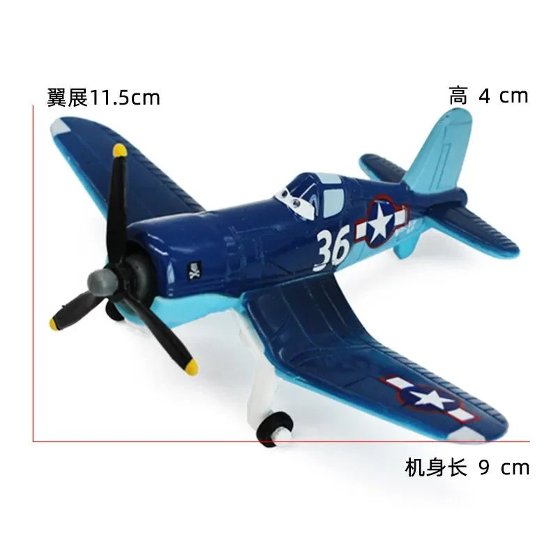 Pixar Planes Alloy Airplanes Toy Collection - Die-Cast Model Planes for Kids And Collectors