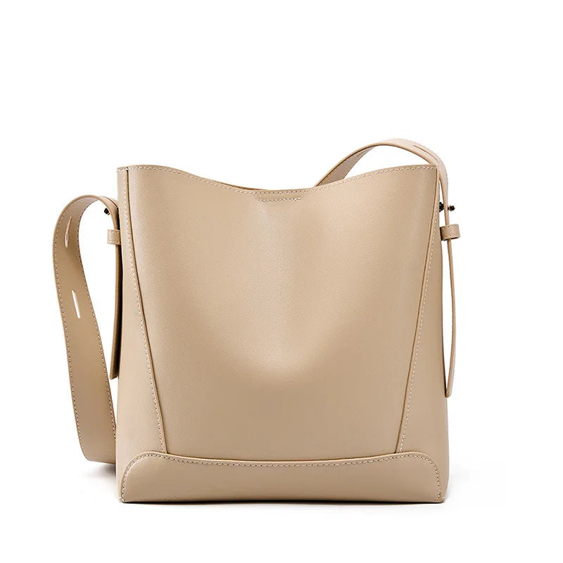LOMCEL 7 Large bag New autumn-winter women's bag, crossbody bag, versatile genuine leather single shoulder bag, large capacity