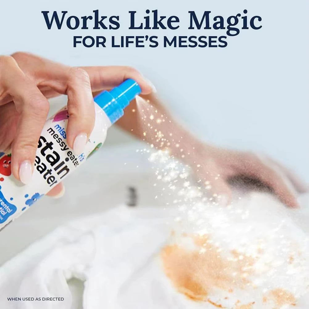 120ml Stain Remover Spray Effective Fabric Yellow Stain Removal  Dust Bleached Decontamination Wash-free Cloth Cleaning Supplies