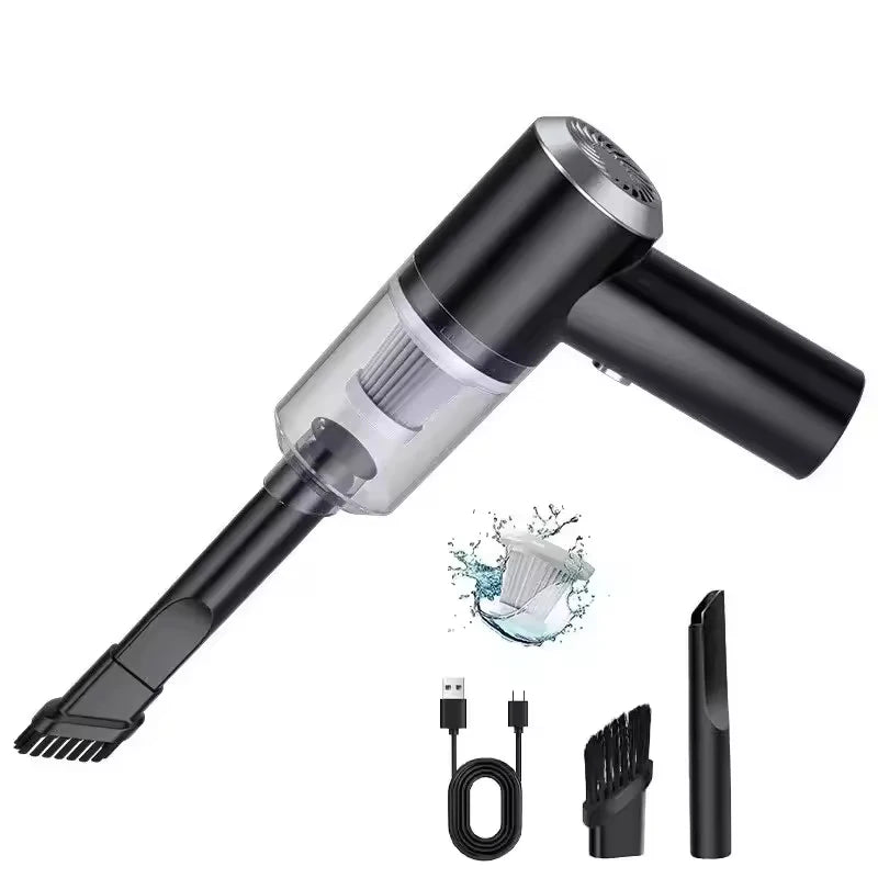 Car Vacuum Cleaner Wireless Air Dust Blower Gun for Car Powerful Portable Car Cleaning Appliance Cordless Vehicle Cleaner