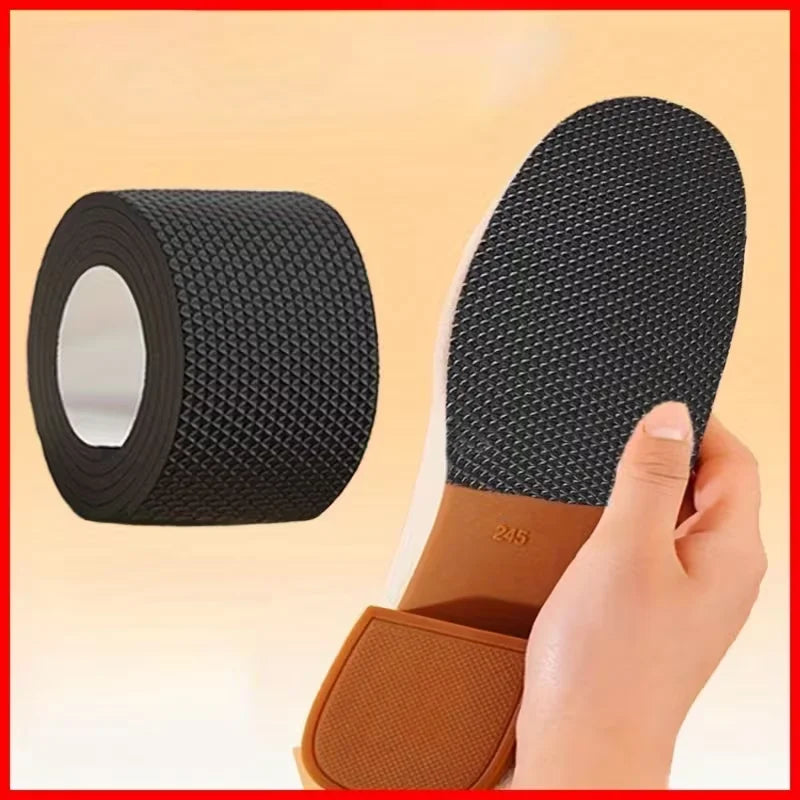 Self-Adhesive Shoe Sole Protector Non-Slip Noise-Reducing Repair Tape for High Heels Sneakers Sandals Anti-Wear Sticker