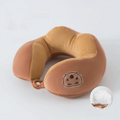 Cartoon U-Shaped Pillow Capybara Neck Pillow Car U-Shaped Neck Support Multifunctional Cervical Pillow