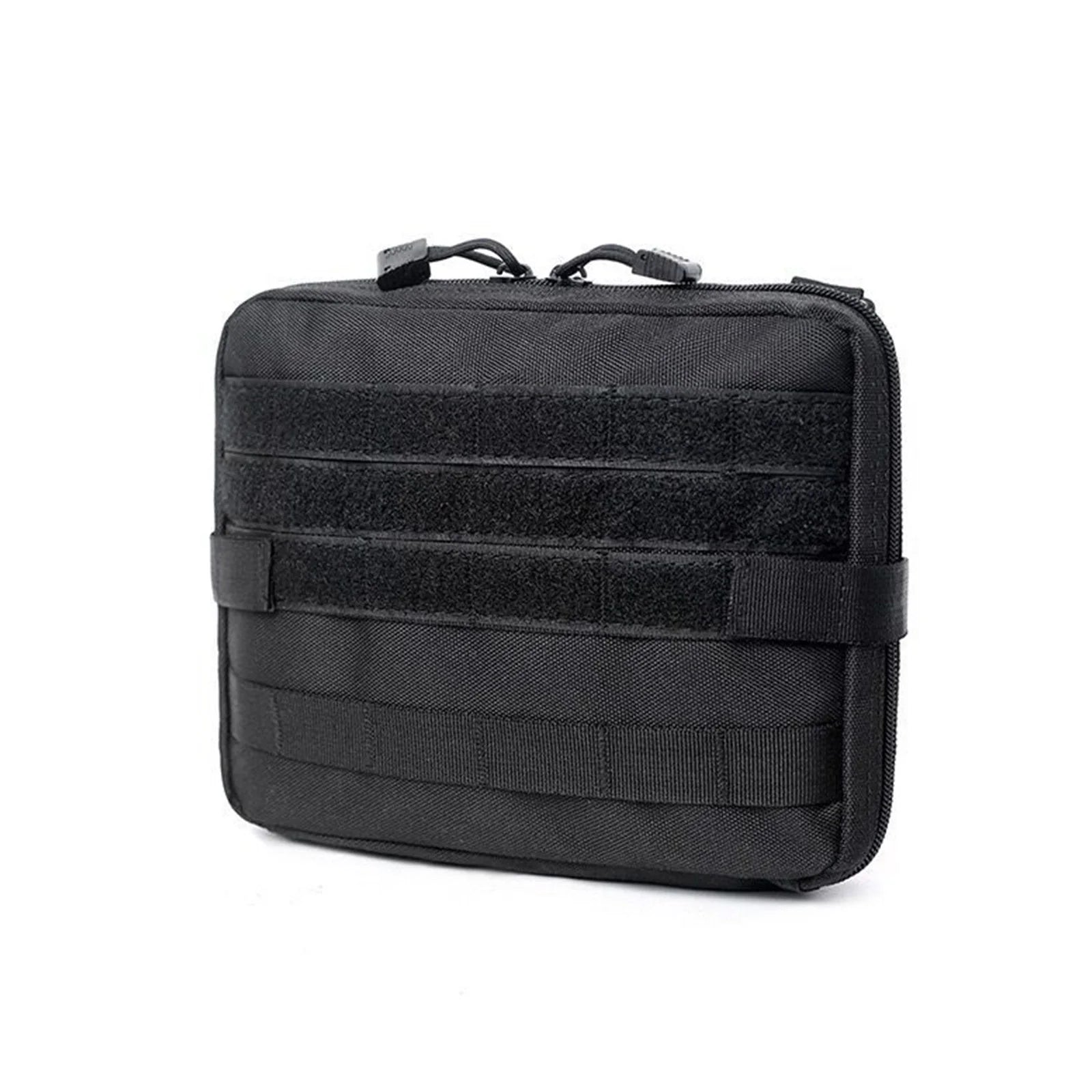 Tactical Molle Admin Pouch, Material Semi-Hidden Zipper Tough Nylon EDC Utility Pouches Tools Bag EMT Utility Map Pocket