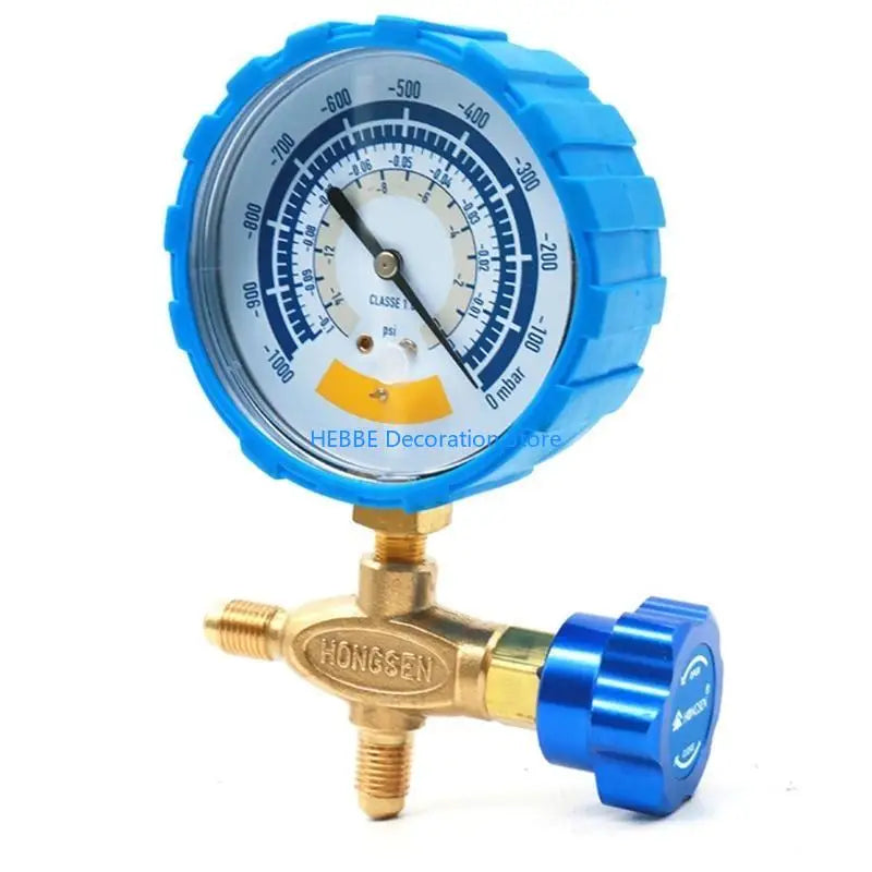 B0KC Vacuum Gauge Pressure Gauge Accurate Air Gauge 0-14psi 1/8inch