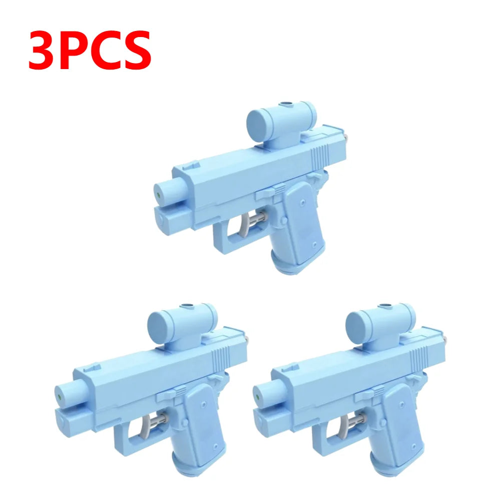 5-1PC Handheld Water Prank Gun Two-Way Spray Trick Reverse Water Gun Summer Outdoor Pool Watergun Toys Pistola de agua de broma