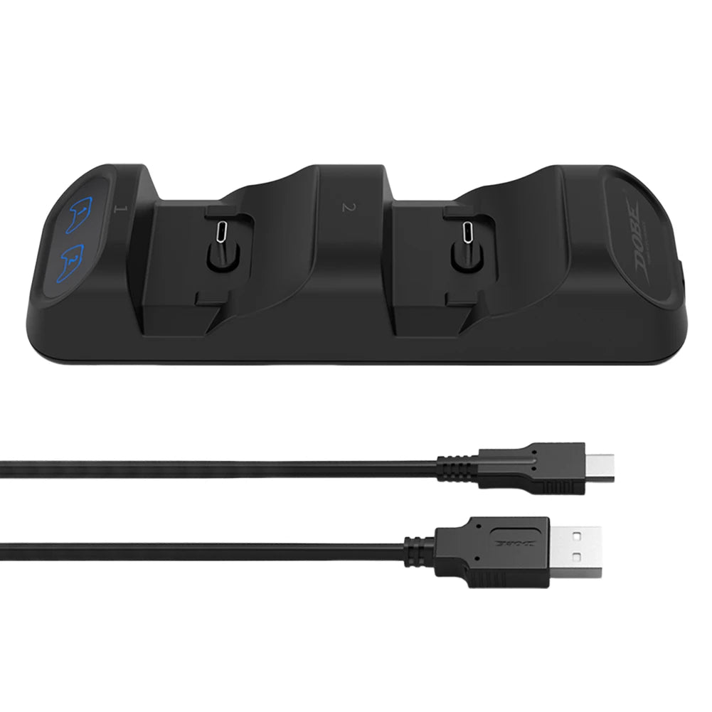 For Switch Pro Charging Dock Type-C Handle Charger Dock Station Dual Fast Controller Charger for PS5/Xbox Series S/X Controller