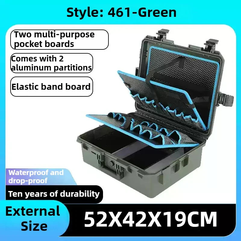 Portable Tool Case Electronic Toolbox Professional Organizer Box for Workers Multi-purpose Storage Cases Tools Accessories