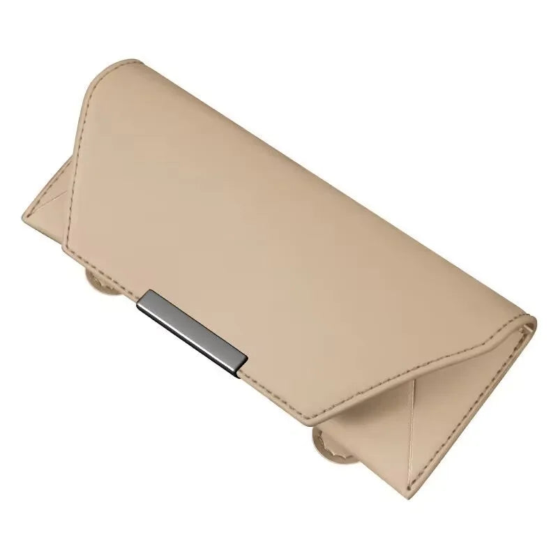 leat Car Glasses Box Portable Car Sunglasses Holder Multi-functional Case Anti-Scratch Eyeglasses Protection Box Car Accessories