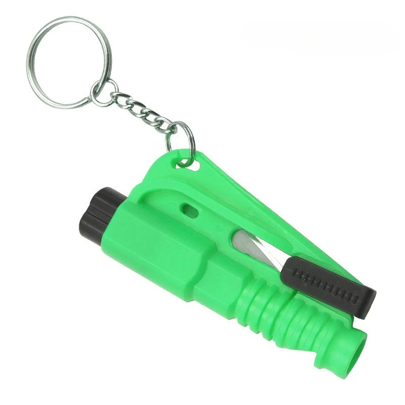 1pc Mini Safety Hammer Keychain Escape Car Life-saving Escape Hammer Window Broken Emergency Glass Breaker