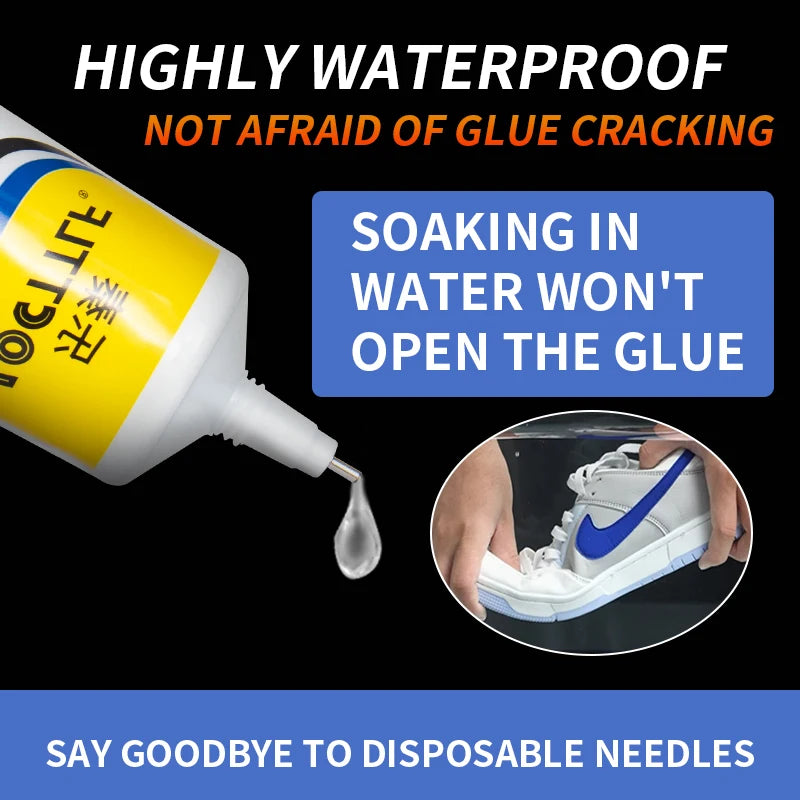 30/60ml Strong Shoe-Repairing Adhesive Shoemaker Universal Waterproof Strong Shoe Adhesive Shoemaker Professional Repair Tools