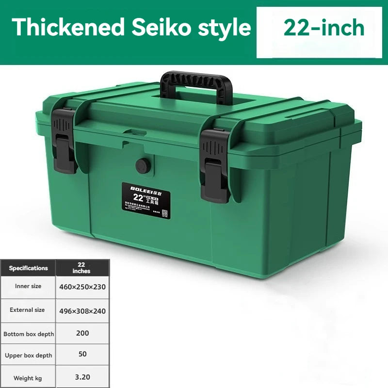 BAOLIAN Portable Plastic Tool Box Waterproof Professional MF Electrician Storage Protective Shockproof Suitcase Tool Box