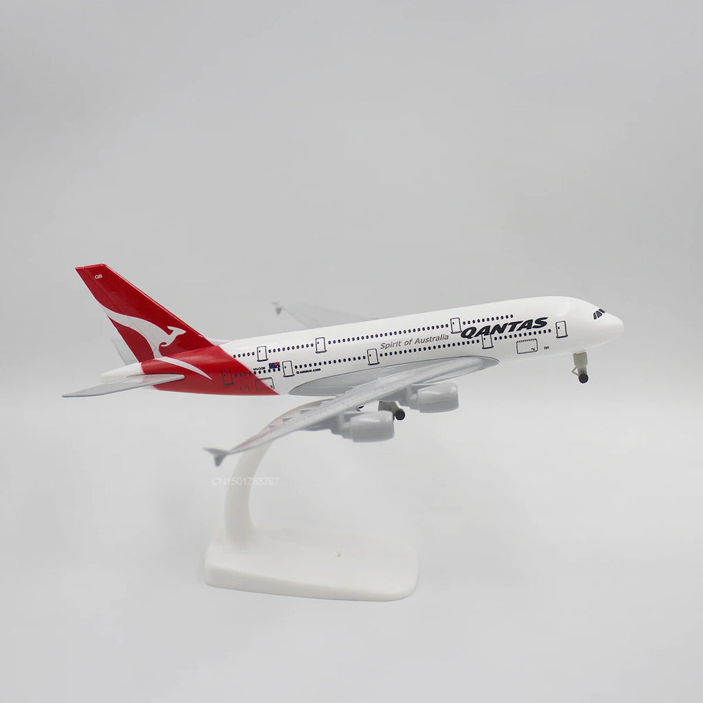 1/400 Scale 20CM Diecast Alloy Antonov An-225 "Mriya" A380 330 747 777 Airplane Model For Gift Collection