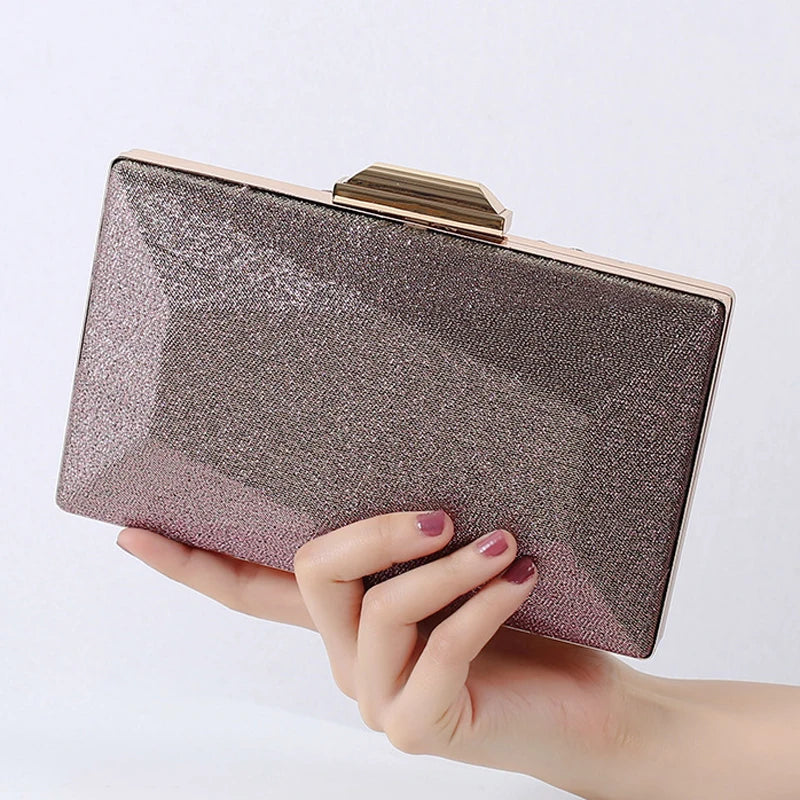 Purple Handbags for Woman Brand Luxury Clutch Evening Wedding Party Crossbody Shoulder Bag and Small Messenger Purse Summer