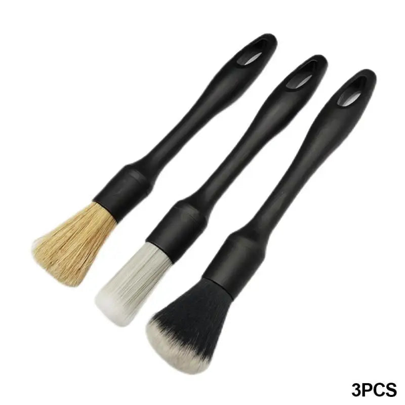 2-6PCS Car Detailing Brush Super Soft Auto Interior Detail Brush With Synthetic Bristles Car Dash Duster Brush Accessories