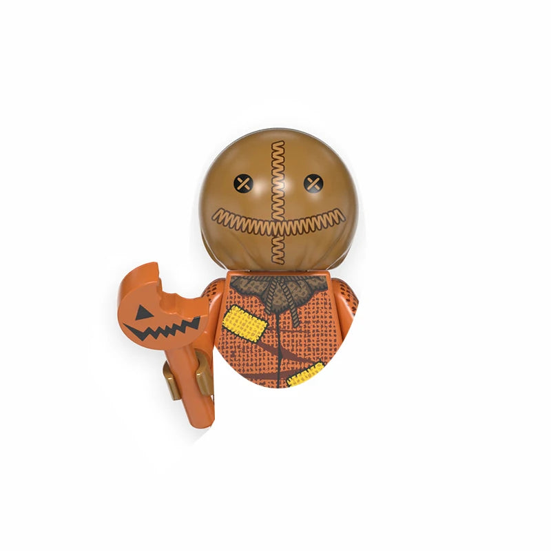 WM839 Horror Movie Zombie Building Blocks Bricks Dolls Mini Action Toy Figures Assemble Blocks Kids Gifts