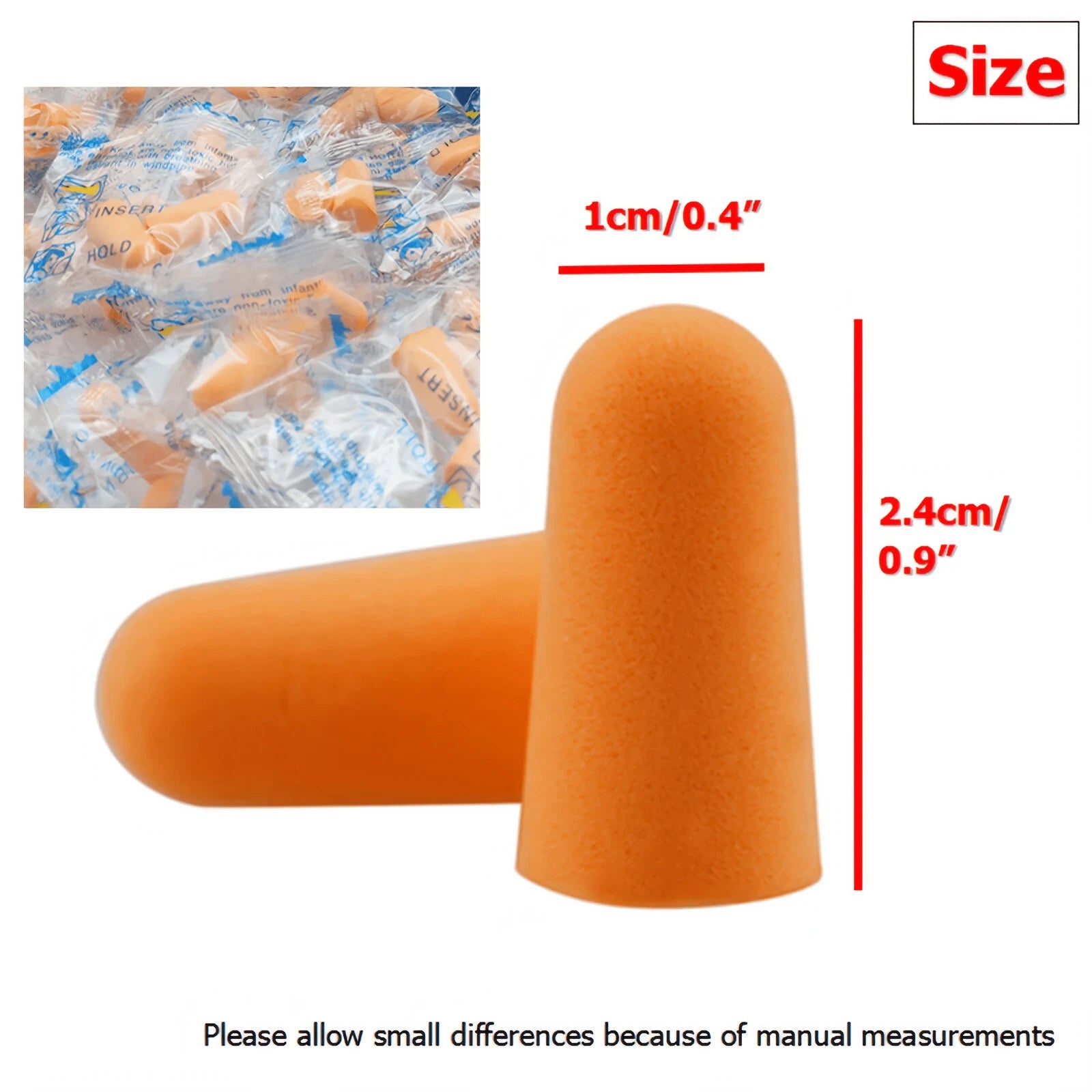 Anti-noise sponge earplugs PU foam anti-noise noise reduction sleep work noise reduction anti-noise snoring