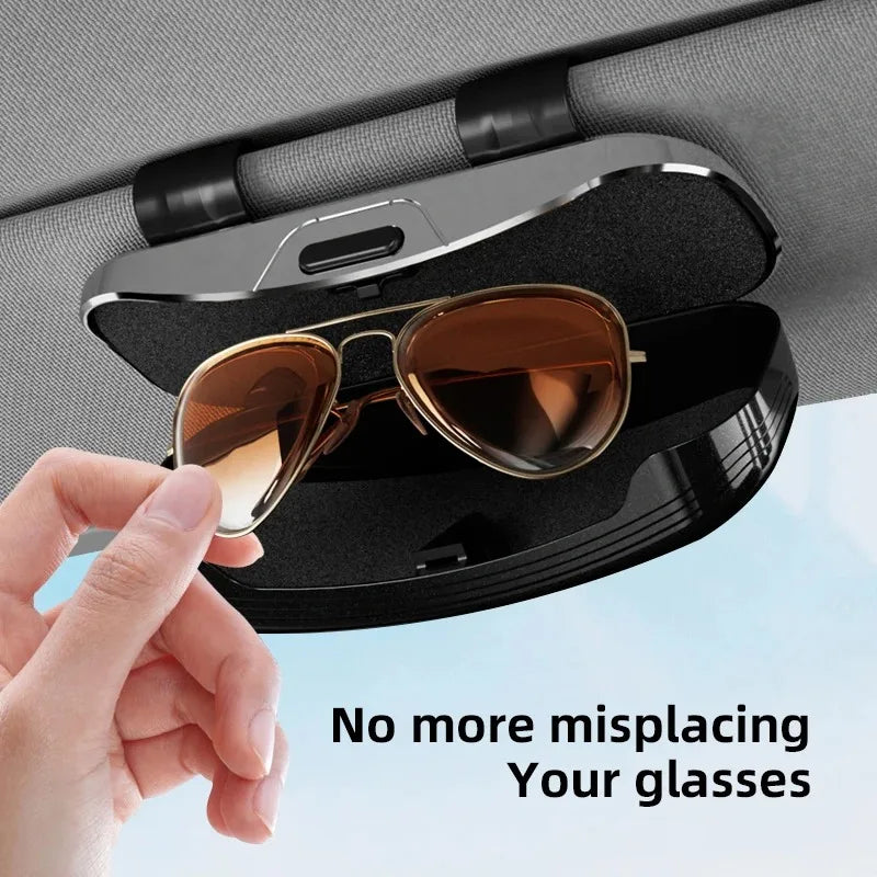 Car Visor Glasses Box Auto Sunglasses Storage Case Accessories For BMW G80 G06 G07 G42 G14 G15 G16 F82 F20 F21 F83 M2 / Stickers