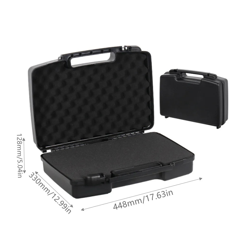 Multifunctional Hardware ToolBox Portable Plastic Instrument Case Notebook Protective Storage Box Outdoor Equipment Tool Case
