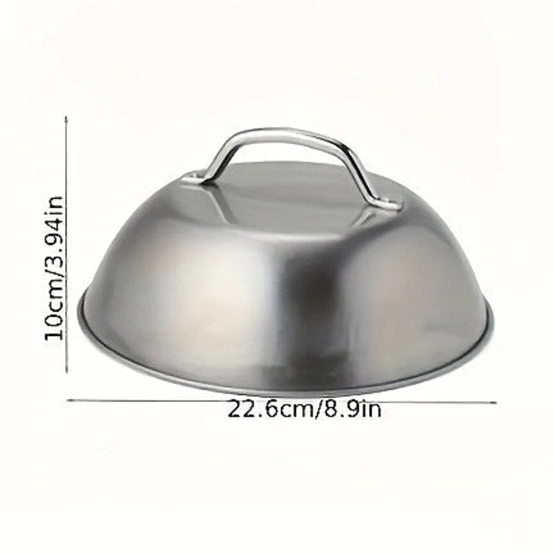 Barbecue Tool Barbecue Cover, Stainless Steel Oven Dome Cover, Outdoor Camping Picnic Cooking Accessories
