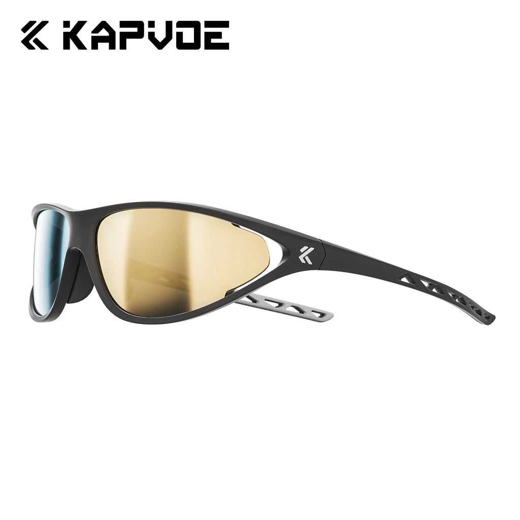KAPVOE Hiking Sunglasses Outdoor Cycling Sports Eyewear Mountain Road Biking Glasses Racing Eyewear Stylish Cat-Eye Sunglasses