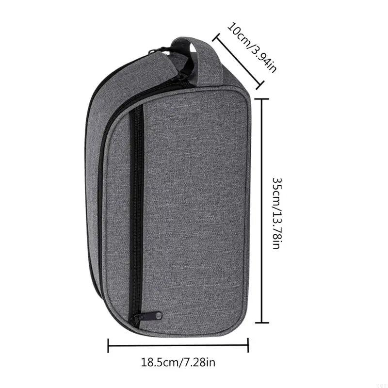 XXUF Portable CPAP Supplies Carrying Case Small CPAP Travel Bag Organizers