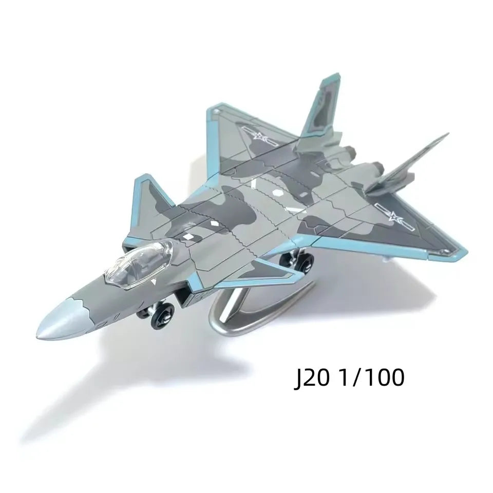 F-18 S-57 F-35 Fighter Jet Quick Assembly Model Kit Plastic Fun Toy Airplane Assembly Model with Stand Kids Gift Suitable