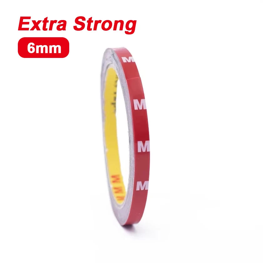 3Meters Double Sided Adhesive Tape Extra Strong 0.8mm Thick High Viscosity For Car Special Mounting Fixing Tear Off No Residue
