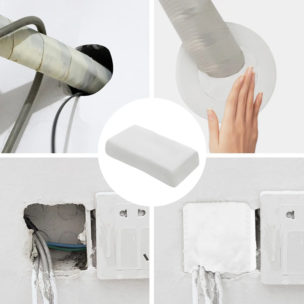 1-5pcs Waterproof Sealant Mastic Repair Sealing Clay Sealant Waterproof Sealing Solid Glue for Wall Hole Air Conditioning Hole