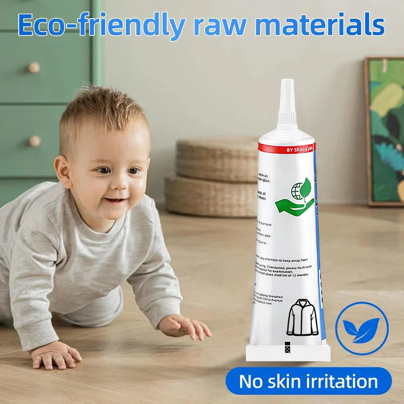 15/60ml Super Strong Fabric Sewing Glue Waterproof Quick Dry Fabric Adhesive Universal Transparent Sealant Clothing Repair Tool