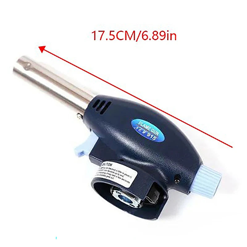 Torch Cooking AutoIgnition Gas Welding-Burner Welding Gas Burner Flame Gas Torch Flame Gun Blow For BBQ Camping Cooking