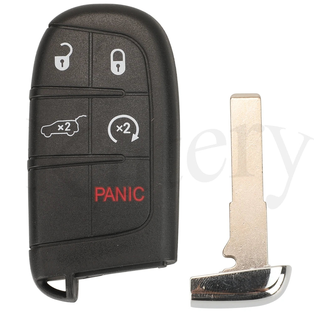 jingyuqin 2/3/4/5 BTN M3N-40821302 434MHZ 4A Chip Smart Remote Control Car Key For Jeep Compass 2017+ RENEGADE 2015+