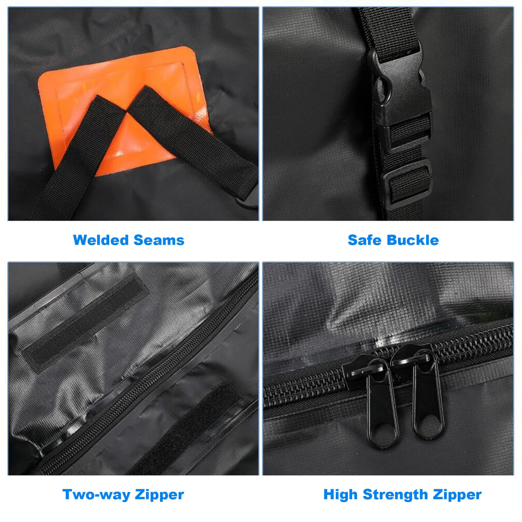 420D Waterproof Cargo Bag Car Roof Cargo Carrier Universal Luggage Bag Storage Cube Bag for Travel Camping Rooftop Cargo Bag