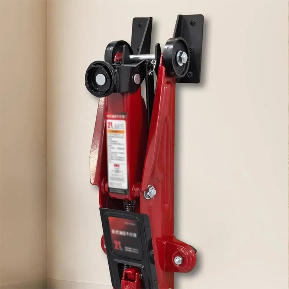 Wall Mount Floor Jack Stand Rack Compatible Sturdy Structure Wall Storage Holder Stainless Steel Heavy Loads Support