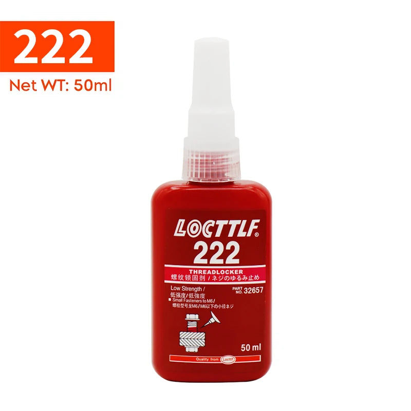 243 Screw 10ML Thread Locking Adhesive  Anaerobic Adhesive High Strength Anti-Loosening  Removable  Mechanical Screw Adhesive
