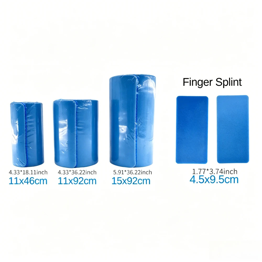 1Pc Medical Polymer Splint Bandage Roll Fracture Fixation First Aid Orthopedic Leg Wrist Waterproof Emergency Fast Setting Care