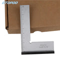 Machinist Square 90 Degree Right Angle Engineer Set with Seat Precision Ground Steel Hardened Angle Ruler Wide Right Angle