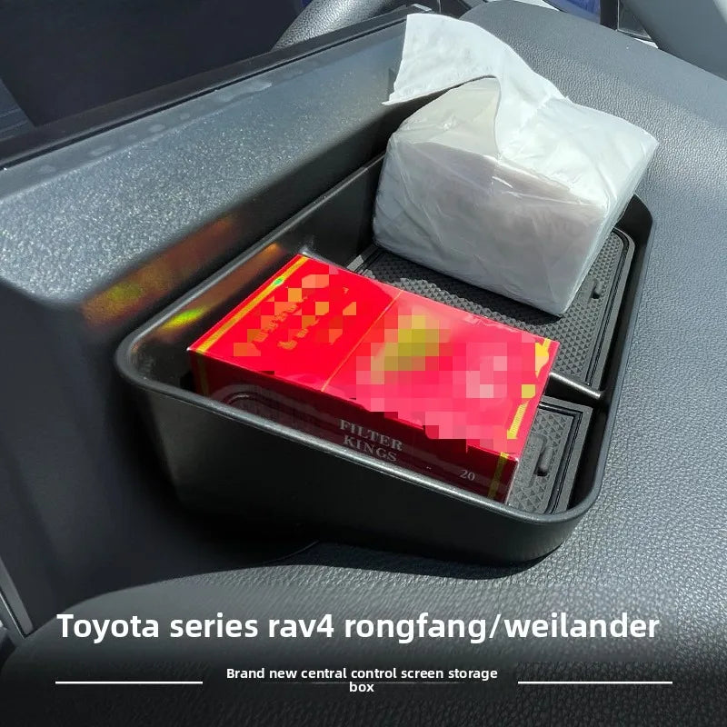 For Toyota RAV4 XA50 2019 2020 2021 2022 2023 2024 2025 RAV 4 Hybrid Car Armrest Storage Box Car Dashboard Sundries Tidying Tray