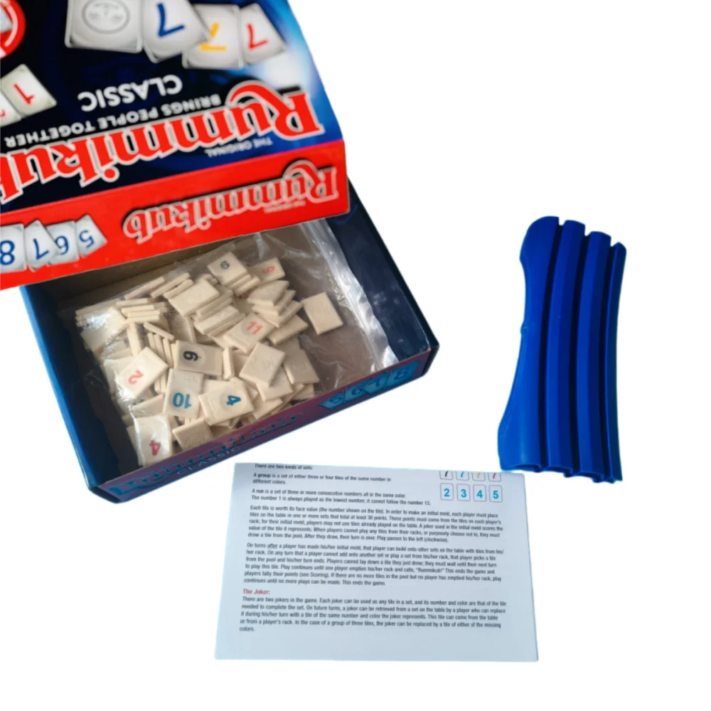 Digital tabletop game, including a stand and number blocks, a classic family party board game, a strategy game suitable for 2-4